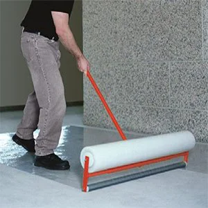 JH-Mech Custom for Carpet Shield Fast Installation Red Multi Surface Protection Steel Protection Film Applicator