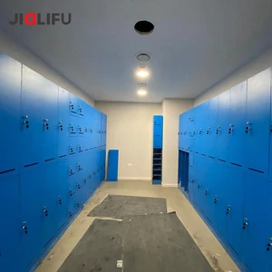 Theftproof Waterproof Solid Phenolic Individual Workers Lockers for Office Employee Changing Room Lockers