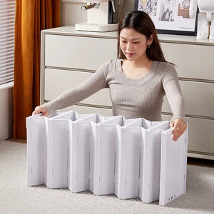 Multi-Tiered Rectangle Folding Plastic Shoe Organizer Box Heavy Duty Waterproof Sustainable Storage Case Food Storage Injection