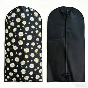 Wholesale Non-Woven Garment Bags Zipper Closure Custom Logo Dustproof Wrinkle-Proof Durable Clothing Storage for Travel