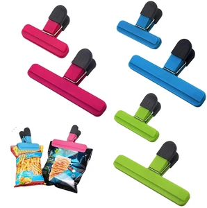 In-Stock Household Multi-Functional Food Grade Plastic Bag Clips Moisture-Proof Snacks Preservation Clip