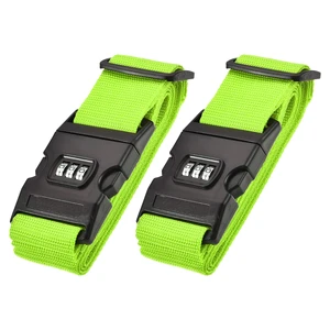 Wholesale Nylon Luggage Strap Custom Logo Design Various Styles 50mm Plastic Clip Hook PP Bags Suitcases Suitcase Accessories