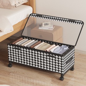New Shoes Clothes Organizer Underbed Containers Space Saving Rolling Drawers Under Bed Storage With Wheels