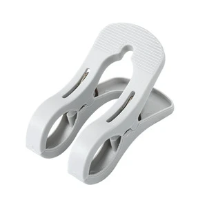 Household Clothesline Clip Large Size Windproof Sun-Drying Quilt Clip Strong Household Clothespin for Living Room Use for Bags
