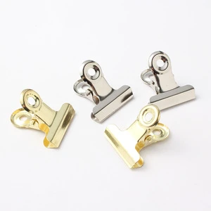 Stainless Steel Bag Clips 2-3.9in Reusable Industrial Style Multifunctional Storage Clamping Clips
