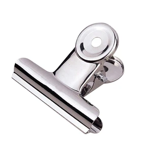 Stainless Steel Silver Food Bag Sealer Clips Eco-Friendly Customized Size with Customized Logo for Canteens