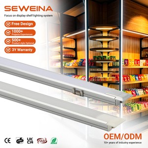 Hot Sale DC 24V Supermarket Shelves Wardrobe Closet Ultra Slim LED Linear Cabinet Light