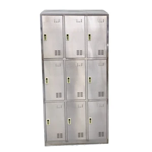Industrial Grade Steel Assembled Storage Locker with Electronic Lock-CE Approved Rust-Resistant for Indoor & Outdoor Use