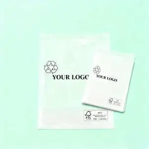 Eco-Friendly Customizable Biodegradable Bags With Your Logo For Clothing Shoes Glassine Paper Bags