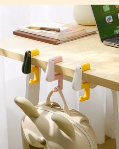Fun Storage Hooks for Daily Household Use, Children's Backpacks, Clothes Storage Hooks, Versatile and Portable