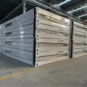 Heavy Duty Large Space Temporary Storage Warehouse Portable Mobile Workshop Z Type Folding Container House