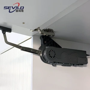 Kitchen Cabinet Electric Vertical Swing Lift Up Cabinet Mechanism Bi-fold Lifting System Cabinet Support Soft Close Lid Stay