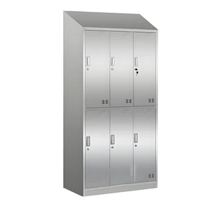Factory Price Customized Gym Food Factory Locker Cabinet Door Cloth Storage Cabinet Stainless Steel Locker