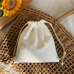 Customized Large Cotton Drawstring Shoe Dust Bag Logo Printing Low MOQ Organic Recyclable Company Customized Low MOQ Recyclable