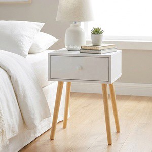 Factory Wholesale Night Stand Cubic Bedroom Nightstand Storage Bedside Table With Drawer