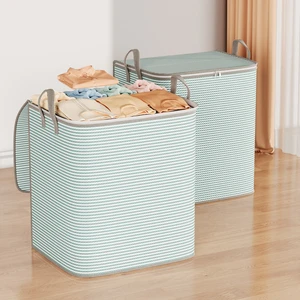 Hot Sale Clothes Storage Foldable Blanket Storage Bags Storage Containers for Organizing Bedroom Closet Clothing Comforter