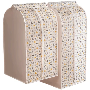 Breathable Dust Cover for Closet Clothes Storage Bag Customized Printing Dustproof Clothes Garment Cover