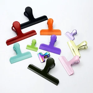 Bag Clips Stainless Steel Metal Binder Paper Clip All Purpose for Food Storage Air Tight Seal Heavy Duty Snacks Coffee Bags