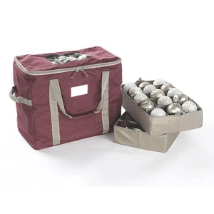 Handy Laundry 64-Ornament Storage Christmas Storage Boxes for Holiday Decorations