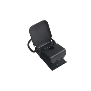 Heavy Duty Matte Black Color Metal Suspender Clip Holder