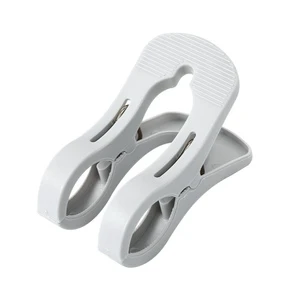 Large Sized Clothesline Clip, Strong Windproof and Sun Drying Blanket, Plastic Clip, Clothes Clip