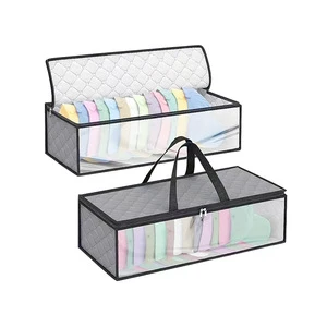 Foldable Wardrobe Organizer Storage Box and Bag for Clothing and Hat Space-Optimized Storage Solution