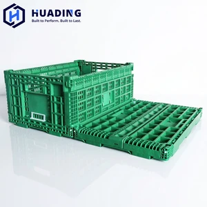 Plastic Crates Foldable Mesh Wall For Turnover And Storage