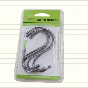 Creative Decorative Wall Multifunctional S-hook Kitchen Cabinet Wardrobe Hanging Firm Metal Hook