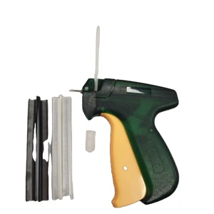 Booster 60mm Micro Tag Gun Craft Micro Stich Tagging Gun Stainless Steel Needles Green Micro Tag Pin Gun