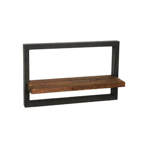 Living Room Wall Storage Rack Wall Floating Shelf square Photo Frame Storage Rack TV Background Wall Storage Rack