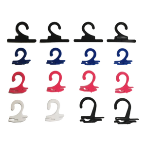 Custom Plastic Sock Hook Hanger Clips 2 Shape PP Hanger For Laundry Sock Organizer Clothes Drying