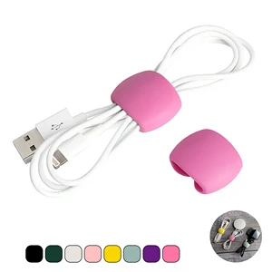 Durable Cable Organizer Clips for Tangle-Free Cord Management Self Adhesive Wire Holder for Home Office Desktop Cable Storage