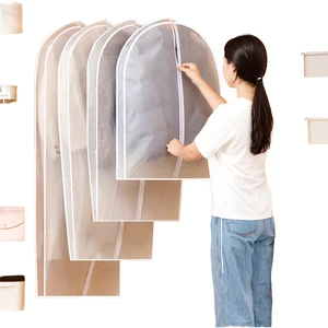 3D Eco-friendly Universal Clothes Dust Cover Coat Suit Garment Bag Home Storage High Precision Tolerance China