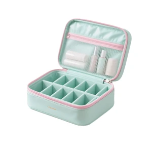 Durable Lightweight EVA Cosmetic Storage Box Compact Case Adjustable Dividers Waterproof Shockproof Dustproof Surface Home