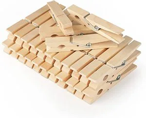 Whole Custom logo Natural Mini Wooden Peg Household Laundry Clothespins