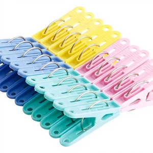 Professional Custom Mini Colorful Clothespin Light Durable Clothes Clip Plastic Peg Clothes Clip