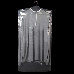 GRS PE High-transparency Clothes Cover Hanging Clothes Dress Dust Bag Dry Cleaning Bag Dustproof Clothes Protective Cover