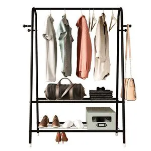 Strong Load Capacity Household Triangle Coat Rack Bedroom Floor Multi-layer Simple Clothes Rack