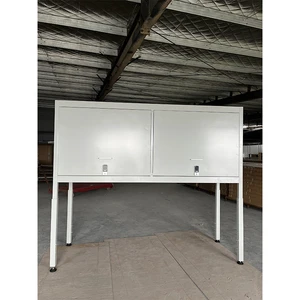 Customized Large Capacity Steel Storage Tool Box Garage Locker Over Car Bonnet Metal Park Storage Cabinet Box