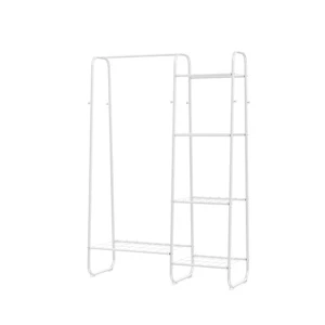 Modern Design Multi Functional Metal Standing Type Storage Coat Rack for Wardrobe and Living Room Clothing Organizer