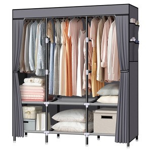 Bedroom Furniture Wardrobe Waterproof Non-Woven Fabric Clothes Organizer Assembling Wardrobe Easy To Clean