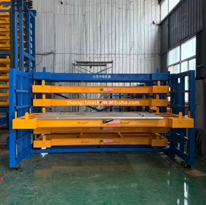 Heavy Duty Drawer Style Sheet Metal Rack Industrial Storage Rack For Workshop Material Handling