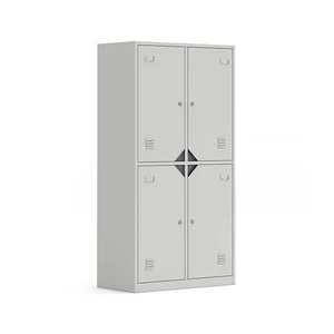 Industrial Steel Freestanding Multi-Door Locker Cabinet for Workshop Apartment Bedroom Dining-Food Processing & Laboratory Use