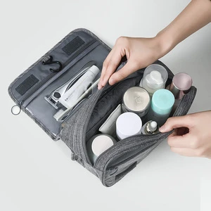 Large Capacity Toiletry Bag Travel Bag with Hanging Hook for Men and Women Waterproof Travel Cosmetic Bag Bathroom