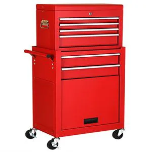 Rolling Garage Toolbox Storage Chest Box for Tools for Organization