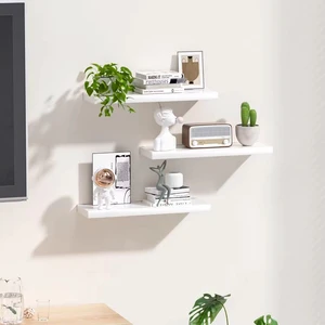 Wooden Wall-Mounted Storage Rack for Home Living Room Item Organizer Stylish Home Décor and Functional Storage Solution