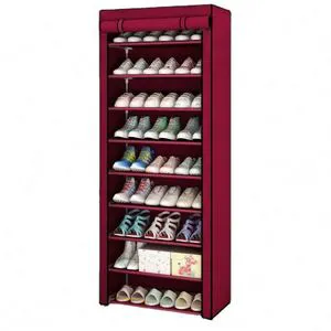 Foldable Multi-layer Modern Shoe Cabinet Storage for Living Room Apartment & Mall