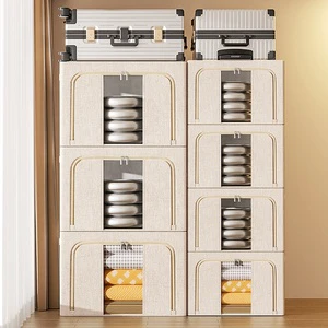 Durable Folding Quilt Storage Box Dirty Clothes Collecting Case Space Saving Bags Foldable Reasonable Price Sac De Rangement