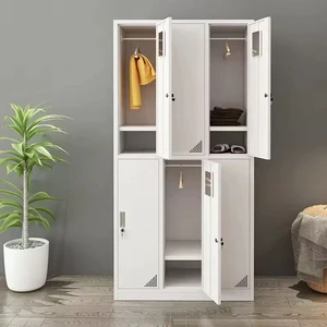 Factory-direct Ready-to-ship Customizable Multi-door Electronic Assembled Locker Cabinets Waterproof Rust-resistant Features