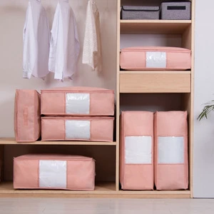 Simple Quilt and Clothing Storage Bag, Home Organizing Bag, Luggage Storage Quilt and Clothing, Moving Packaging, Large Capacity